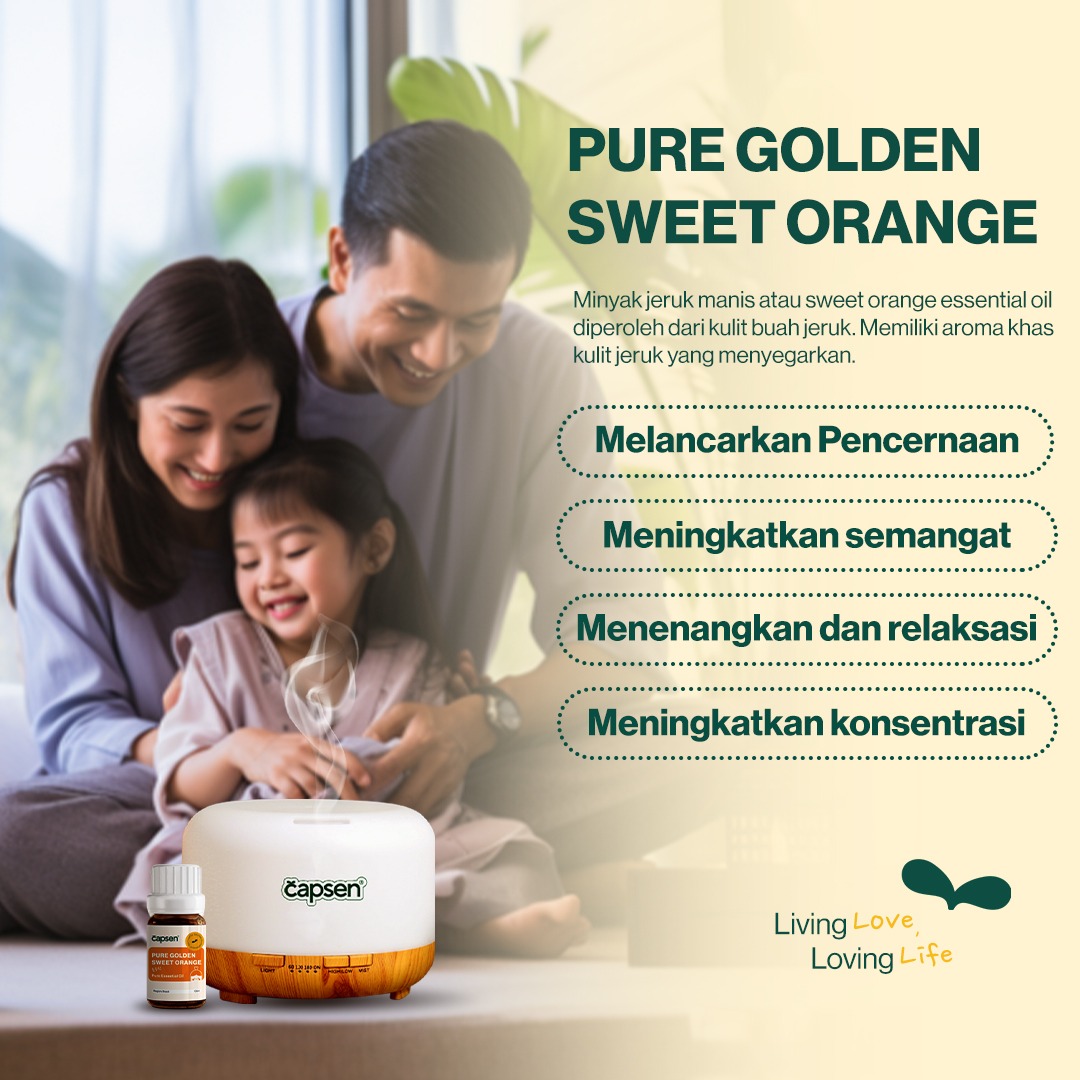 Pure Golden Orange Essential Oil 2