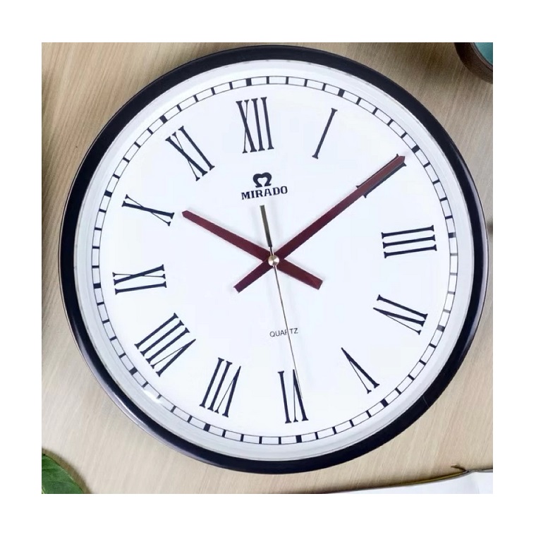 Mirado Abadi Corporation Mirado Jam Dinding Aesthetic Romawi 8831