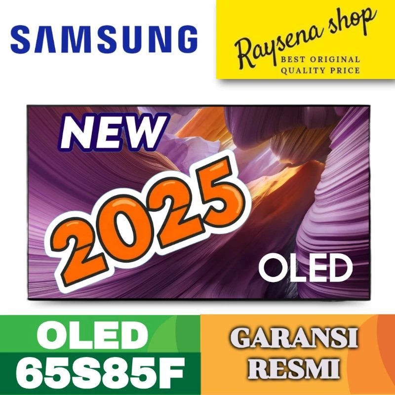 Samsung Electronics Samsung 65" OLED S85F 4K Samsung Vision AI Smart TV (2025) QA65S85FAEXXD
