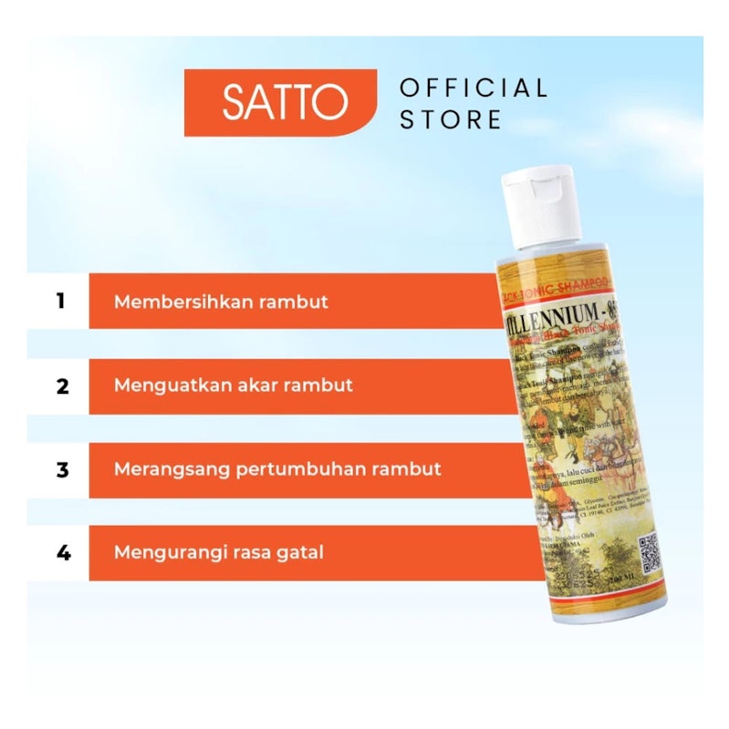 Satto Millenium Black Tonic Shampoo 5