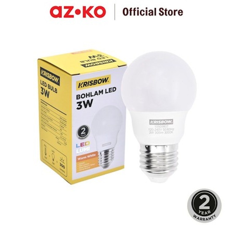 Lumi Bohlam Led 3W 2