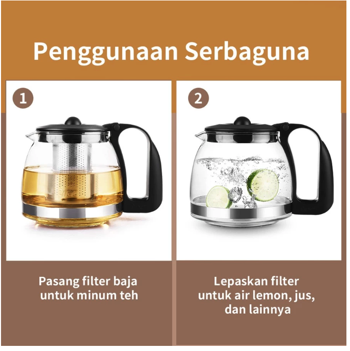 Miniso Lifestyle Trading Indonesia MINISO Simple 4+1 Tea Set