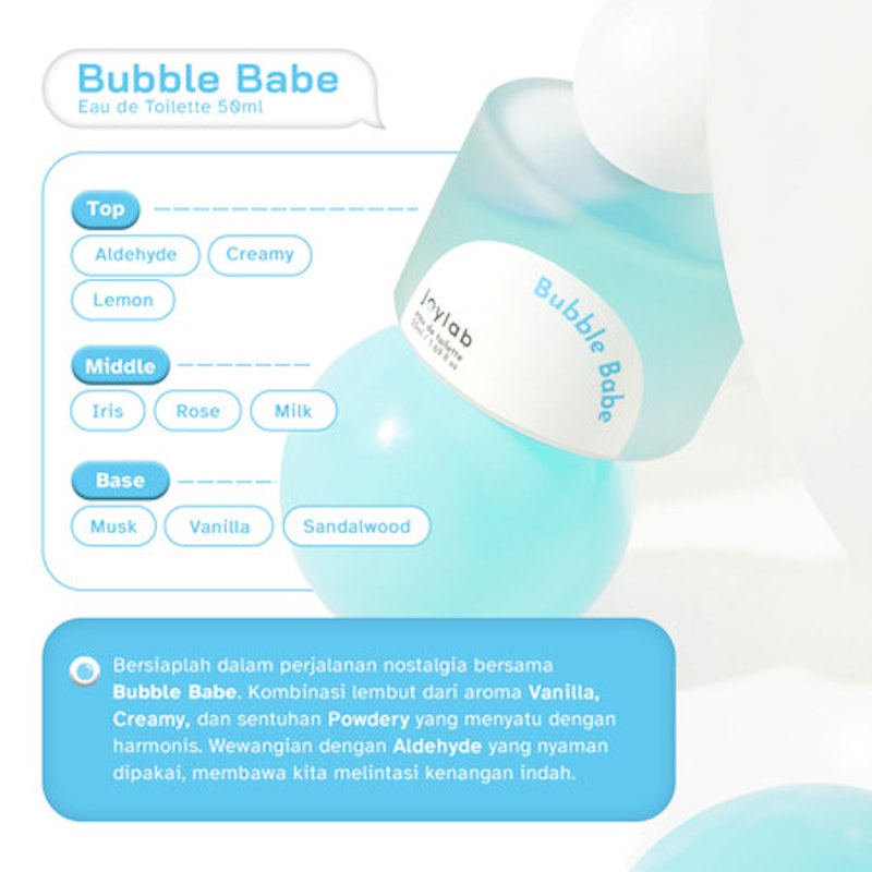 JOYLAB Eau de Toilette Bubble Babe