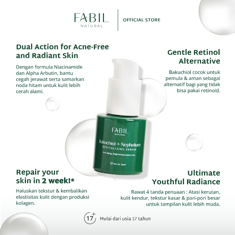 Fabil Natural Bakuchiol + Nephelium Revitalizing Serum 3
