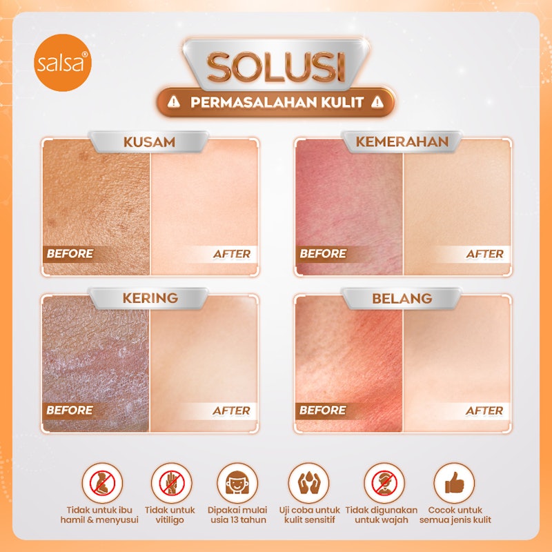 SALSA Bleach Body Glow Serum Symphony 4