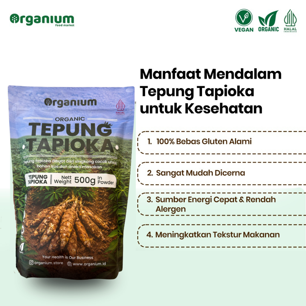 Organium Tepung Tapioka