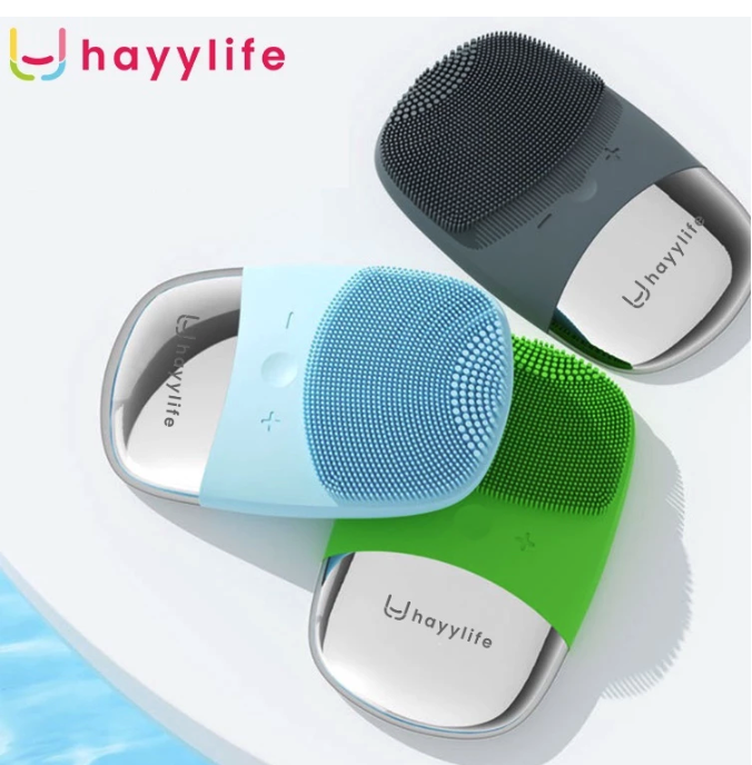 Bright Digital Indonesia HAYYLIFE Facial Cleansing Silicone Deep Pore Cleaning Electric  HL-BCA605