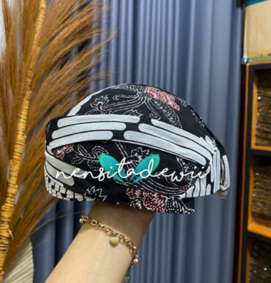  Blangkon Solo Motif Jarik