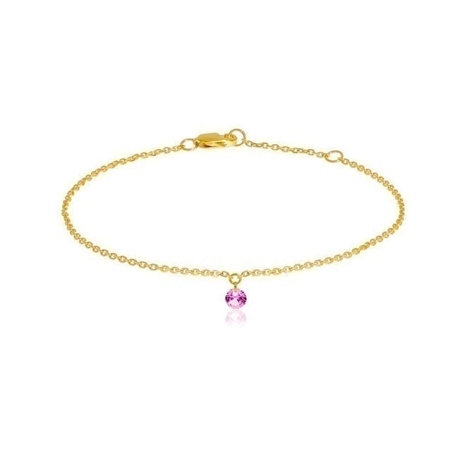 Ayu Gold Candy Pop Chain Anklet 16K Yellow Gold
