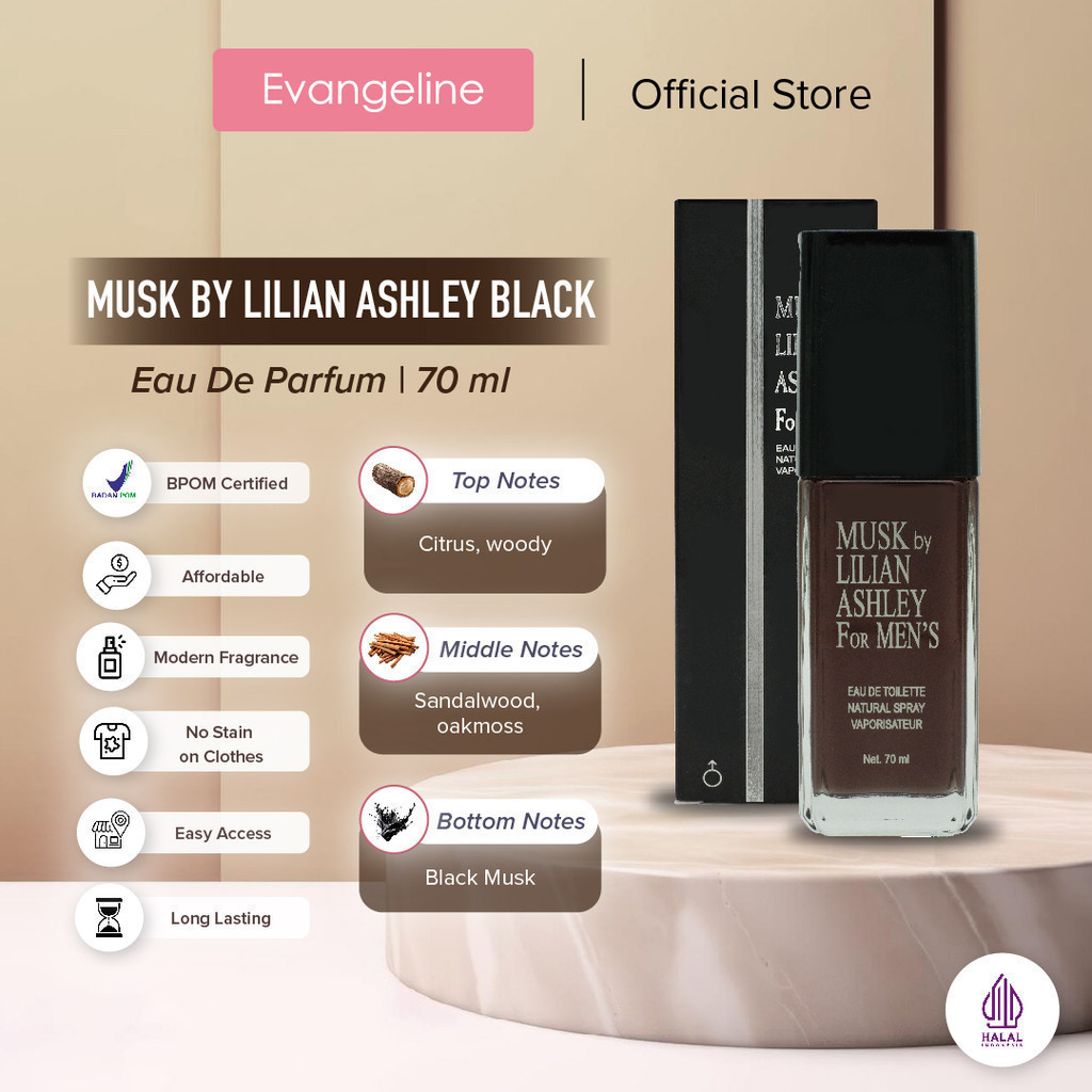 Griff Prima Abadi Musk by Lilian Ashley Eau de Toilette Black