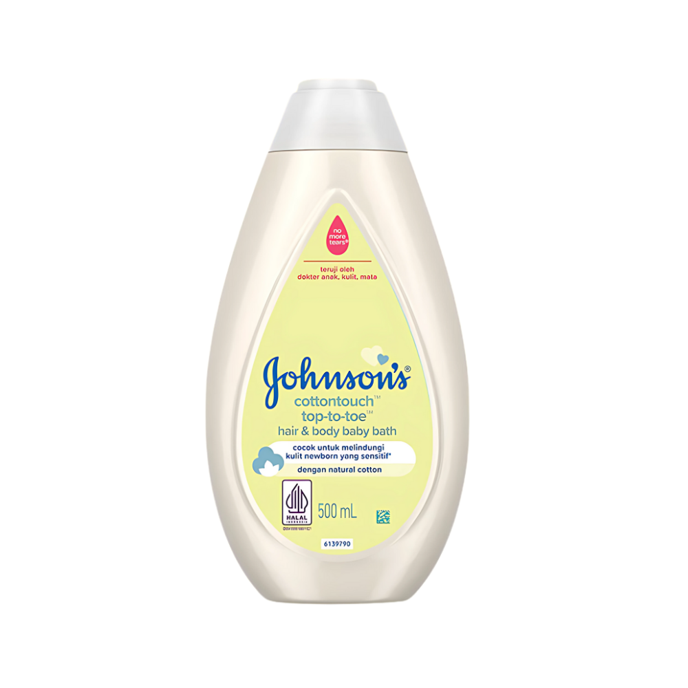Johnson's Baby ｜ CottonTouch Top-to-Toe Hair & Body Baby Bath