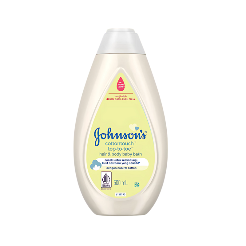 CottonTouch Top-to-Toe Hair & Body Baby Bath 1