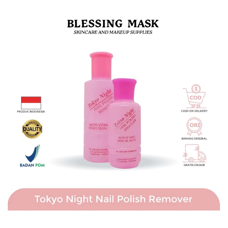 Tokyo Night Nail Polish Remover 2