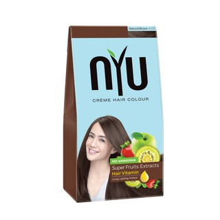 Godrej NYU Pewarna Rambut Natural Brown 4.00