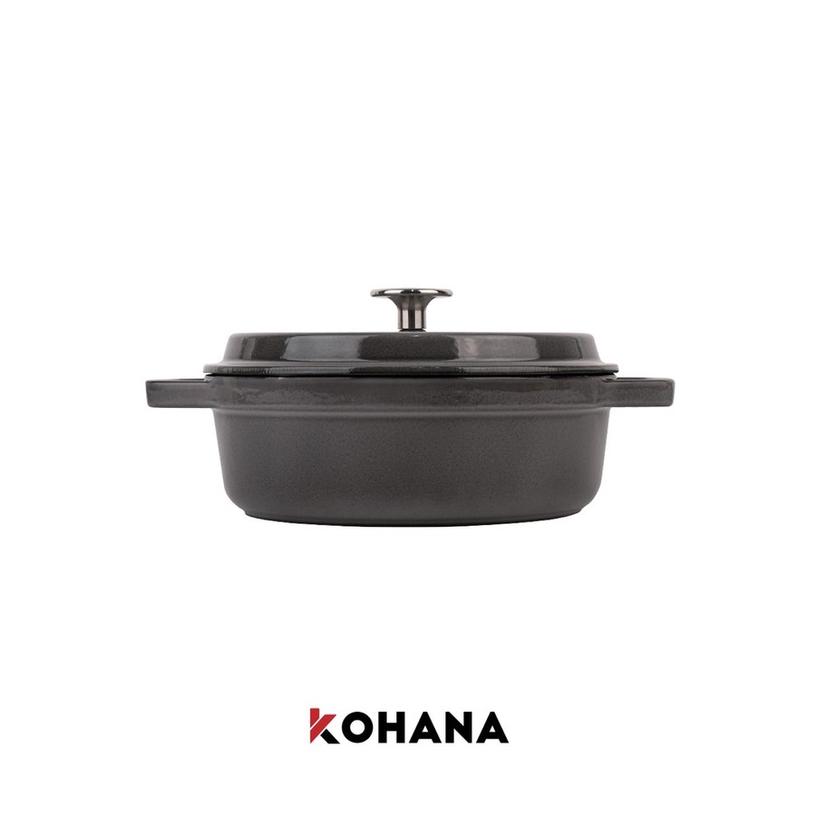 Kohana Indonesia Kohana Enamel Cast Iron Braiser 24 cm