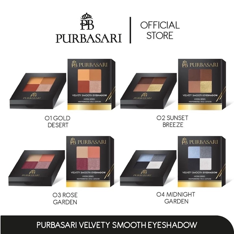 Velvety Smooth Eyeshadow 03 Rose Garden 3