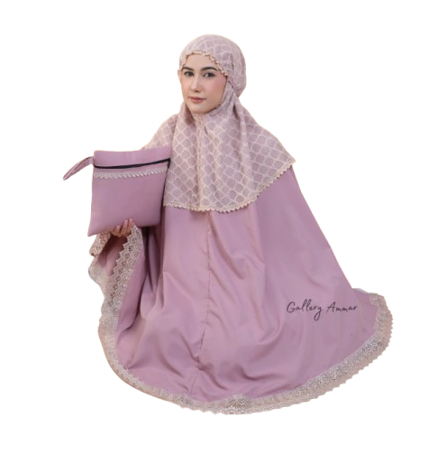 Gallery Ammar Mukena Dewasa Katun Ammar Series Medina 1