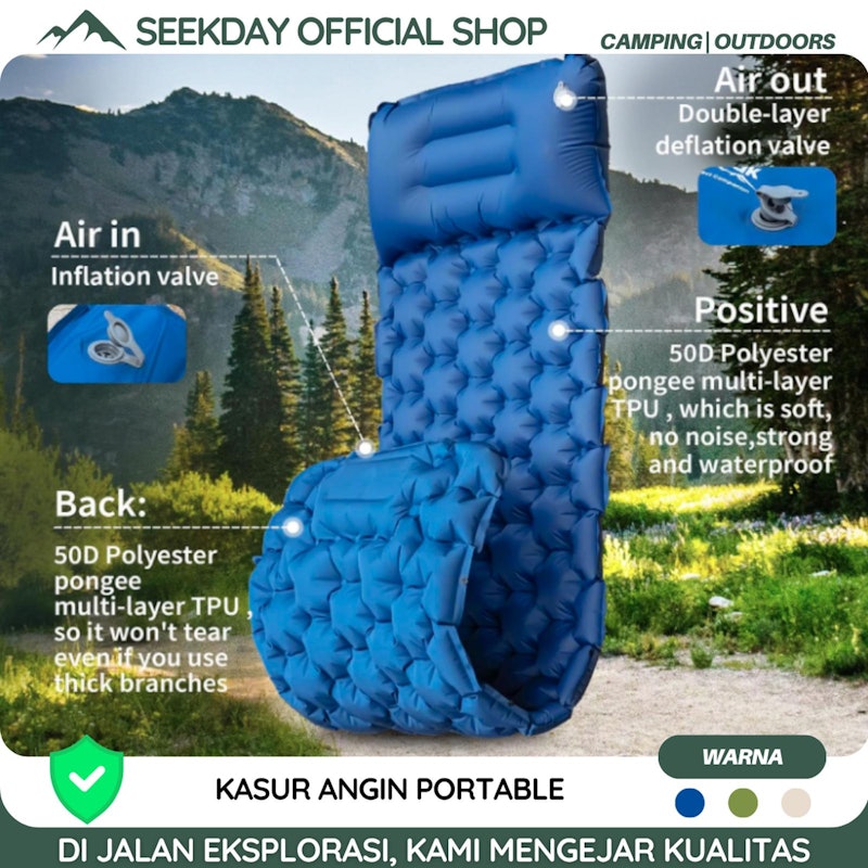 Seekday Kasur Angin Portable Single 5