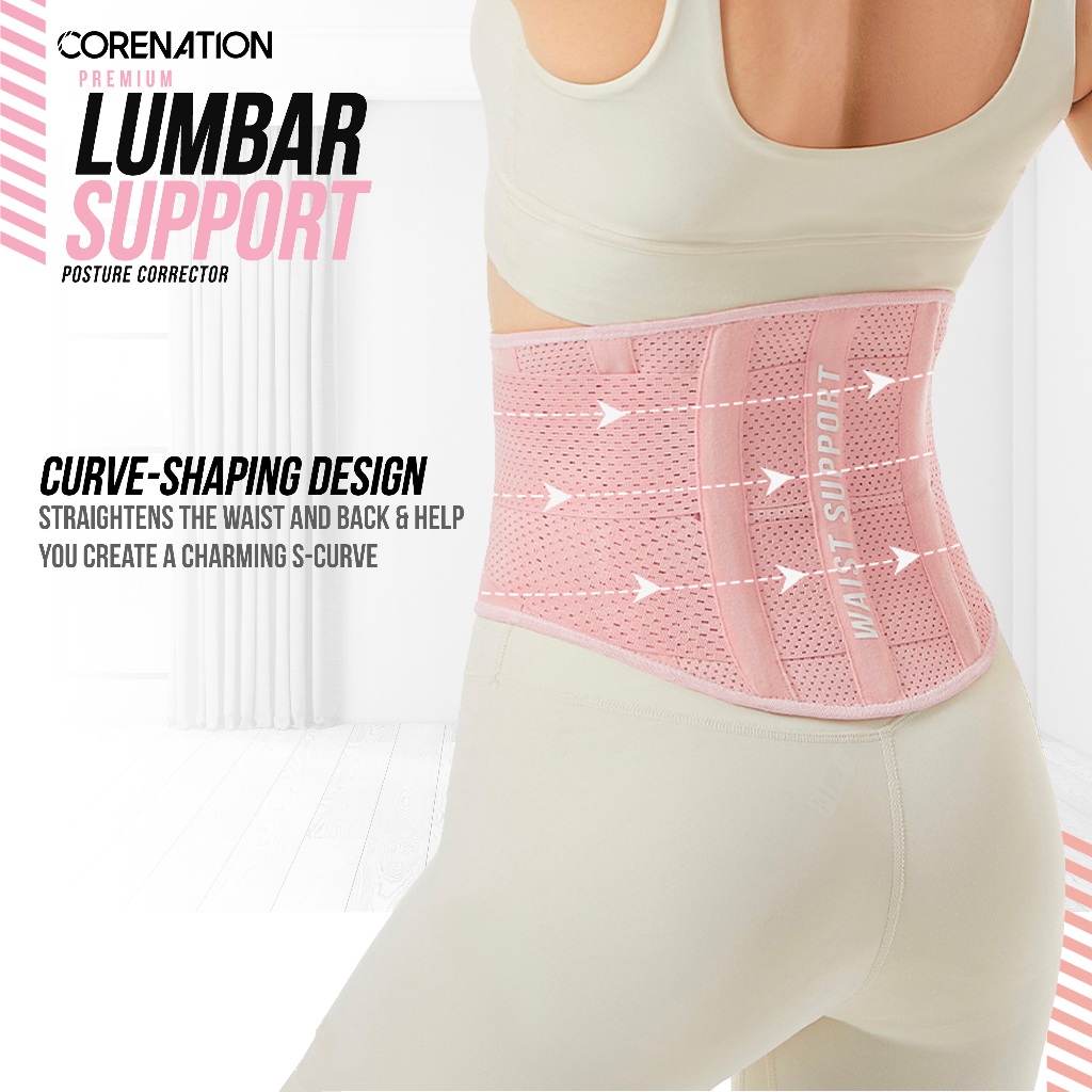 CoreNation Premium Lumbar Support Posture Corrector 