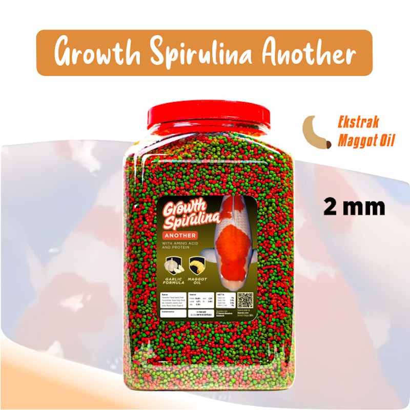 Ikanesia Growth Spirulina 2