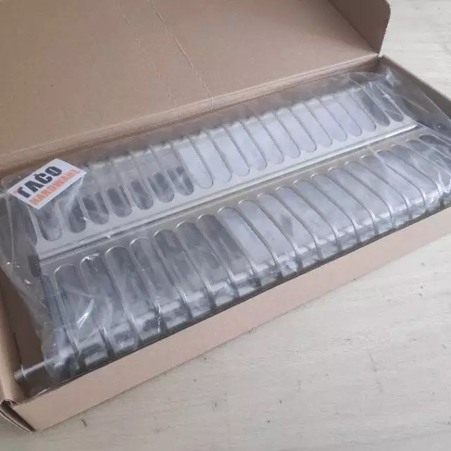 Taco Taco Rak Piring dan Gelas Stainless 60 cm HW-010SS