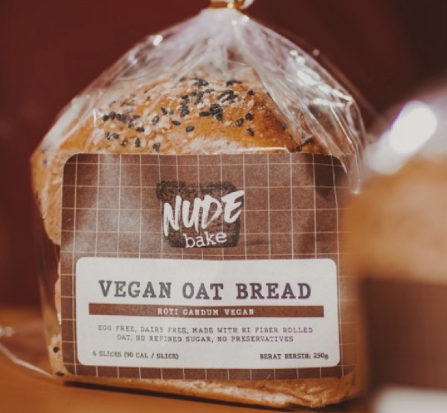 Roti Tawar Diet Oat/Gandum - Vegan 1