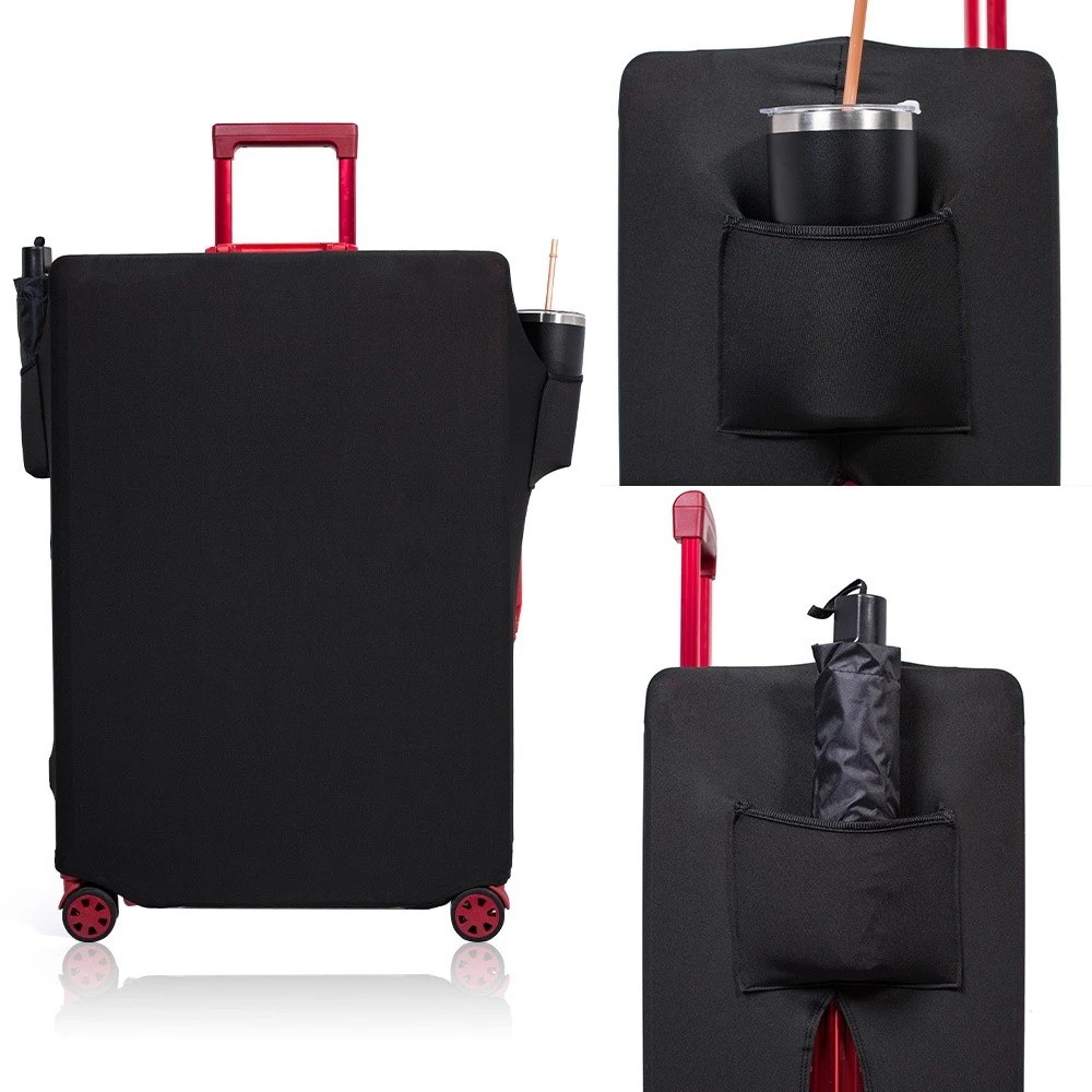 Travel Luggage Cover Multi Pocket 4