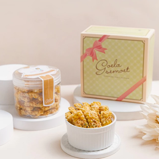  Goela Semoet Kue Kastengel Garlic Keju Premium 