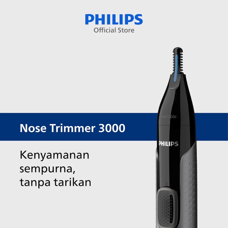 Nose Trimmer Series 3000 Nose, Ear & Eyebrow Trimmer 3