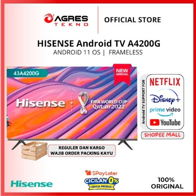 Android Smart TV 43 Inch 5