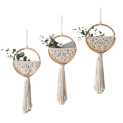 Hiasan Dinding Macrame Rotan