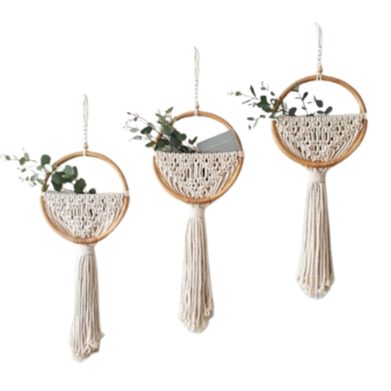 Hiasan Dinding Macrame Rotan 1