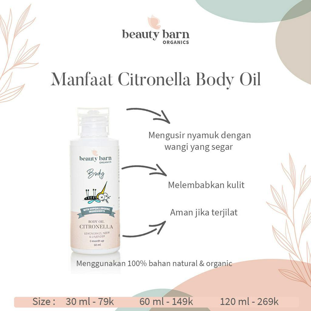 Beauty Barn Body – Citronella Body Oil 2