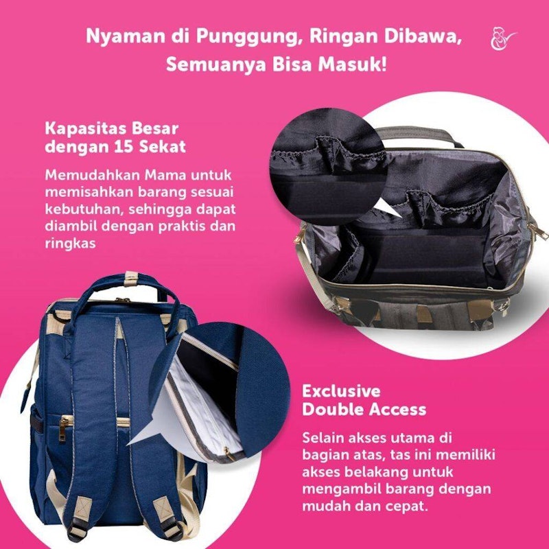 Multi-Function Diaper Bag (Limited) 5