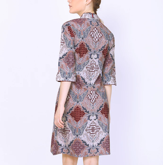  My Aksa Claressa Mahatma Batik Dress 