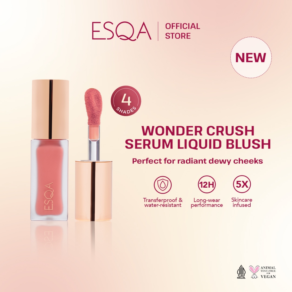 Keva Cosmetics International ESQA Wonder Crush Serum Liquid Blush Saucy Style