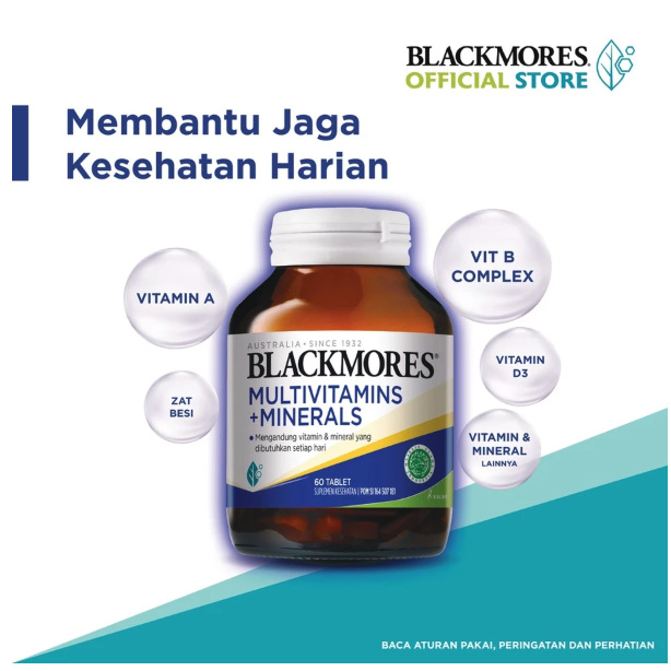 Blackmores Limited BLACKMORES Multivitamins + Minerals