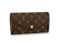 Louis Vuitton Sarah Wallet Monogram Canvas 1