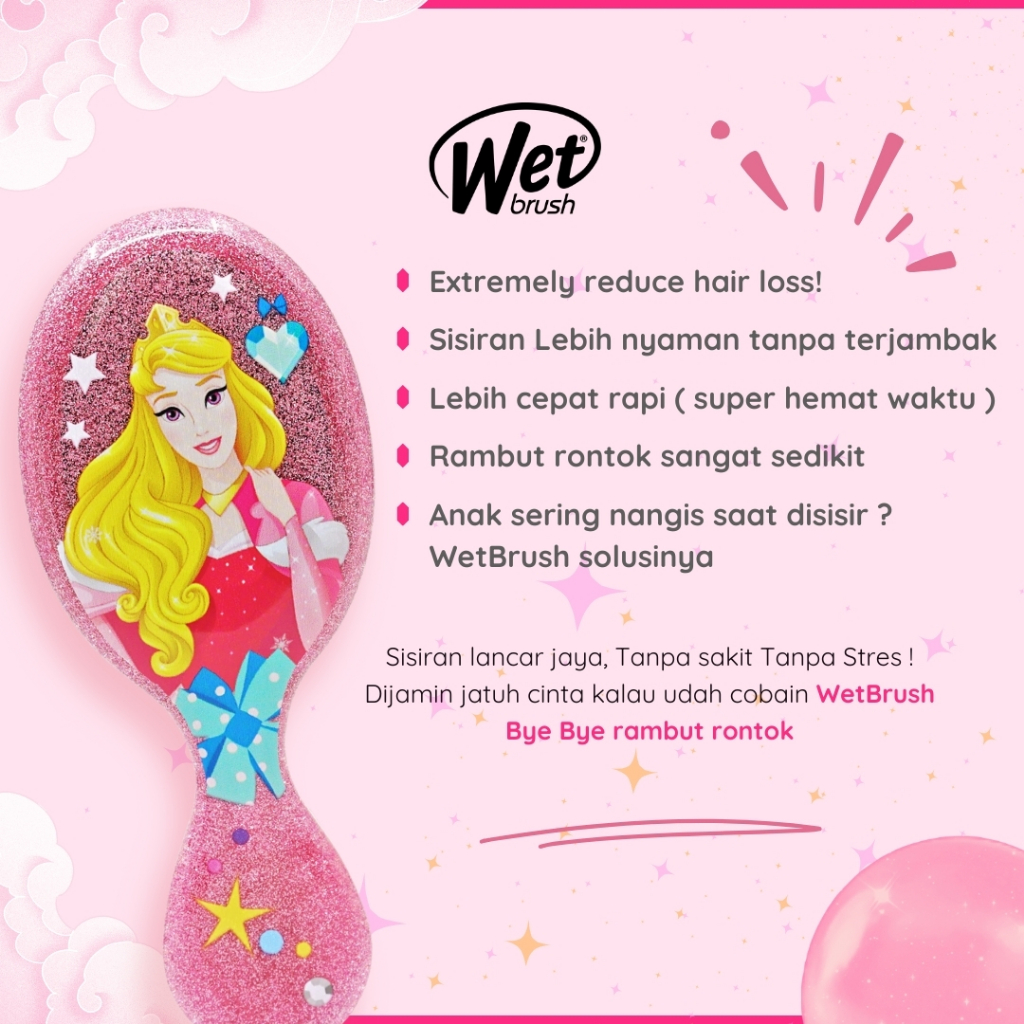 Wet Brush® Mini Disney Glitter Ball