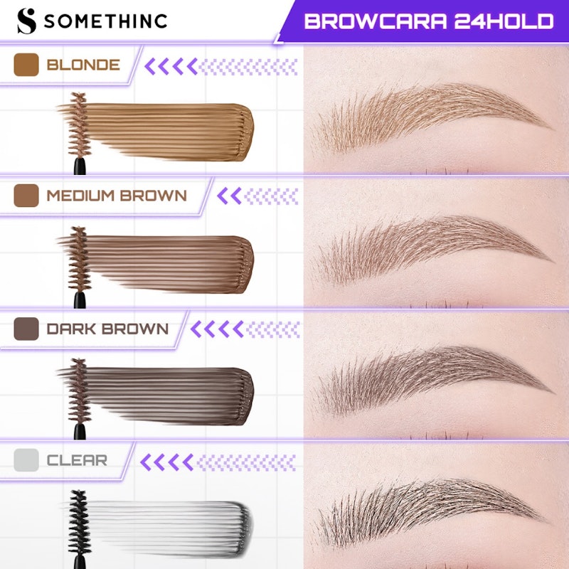 Browcara 24Hold Waterproof Brow Gel Clear 4
