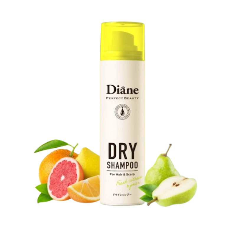 Diane Perfect Beauty Dry Shampoo For Hair & Scalp Fresh Citrus & Pear 1