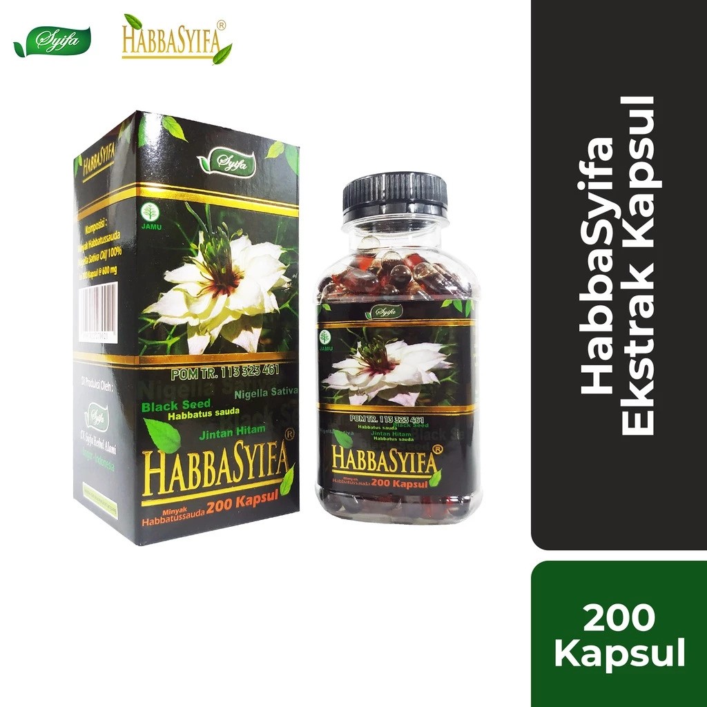 Syifa Herbal Alami HabbaSyifa Habbatussauda Oil