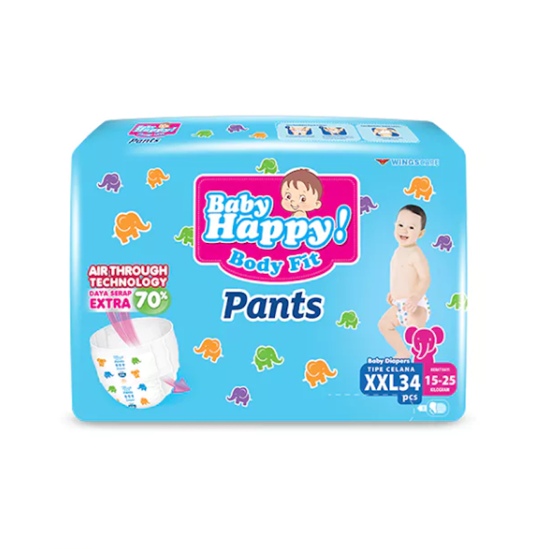Baby Happy Body Fit Pants XXL 1