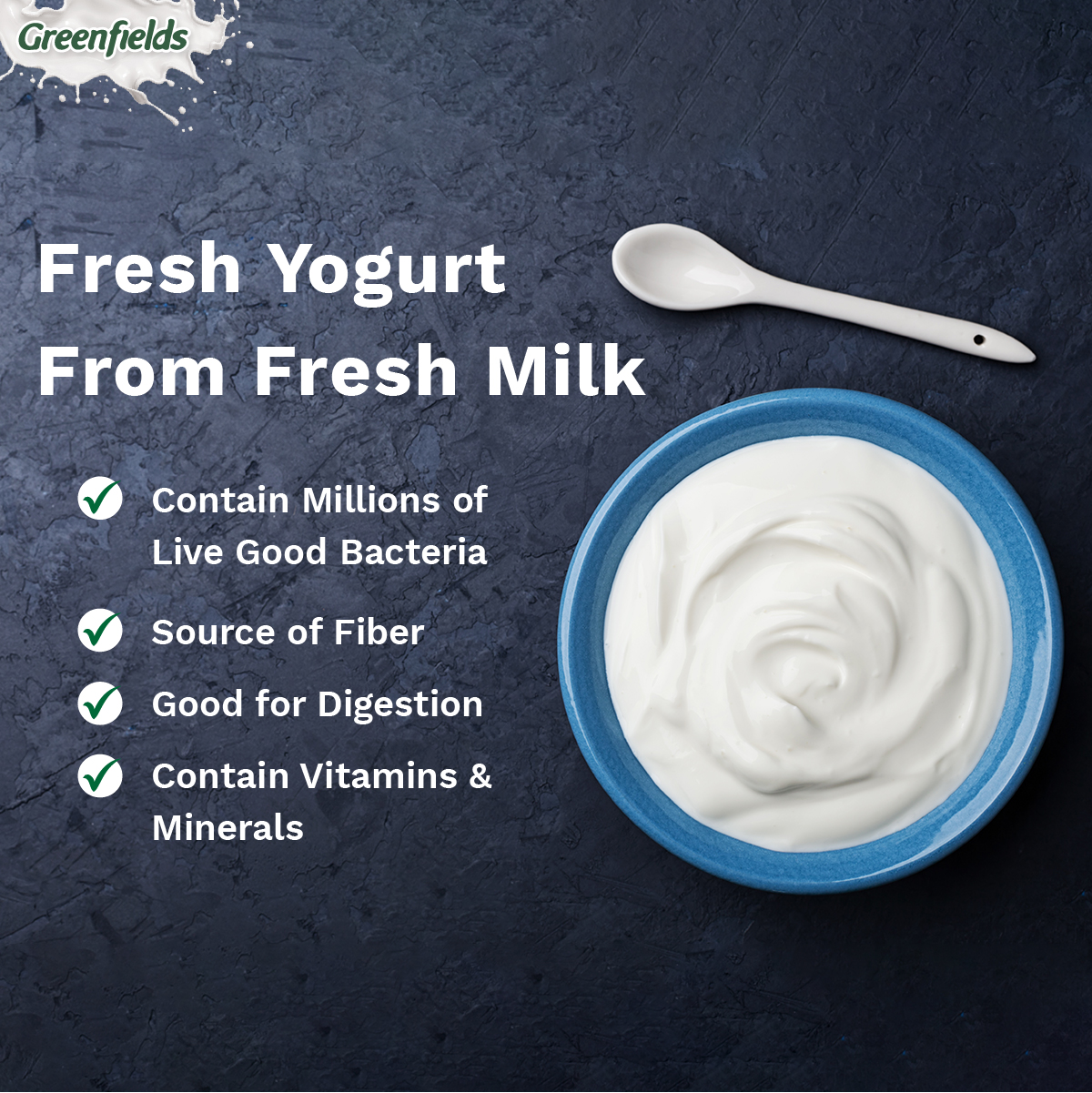 Greenfields Plain Yoghurt 
