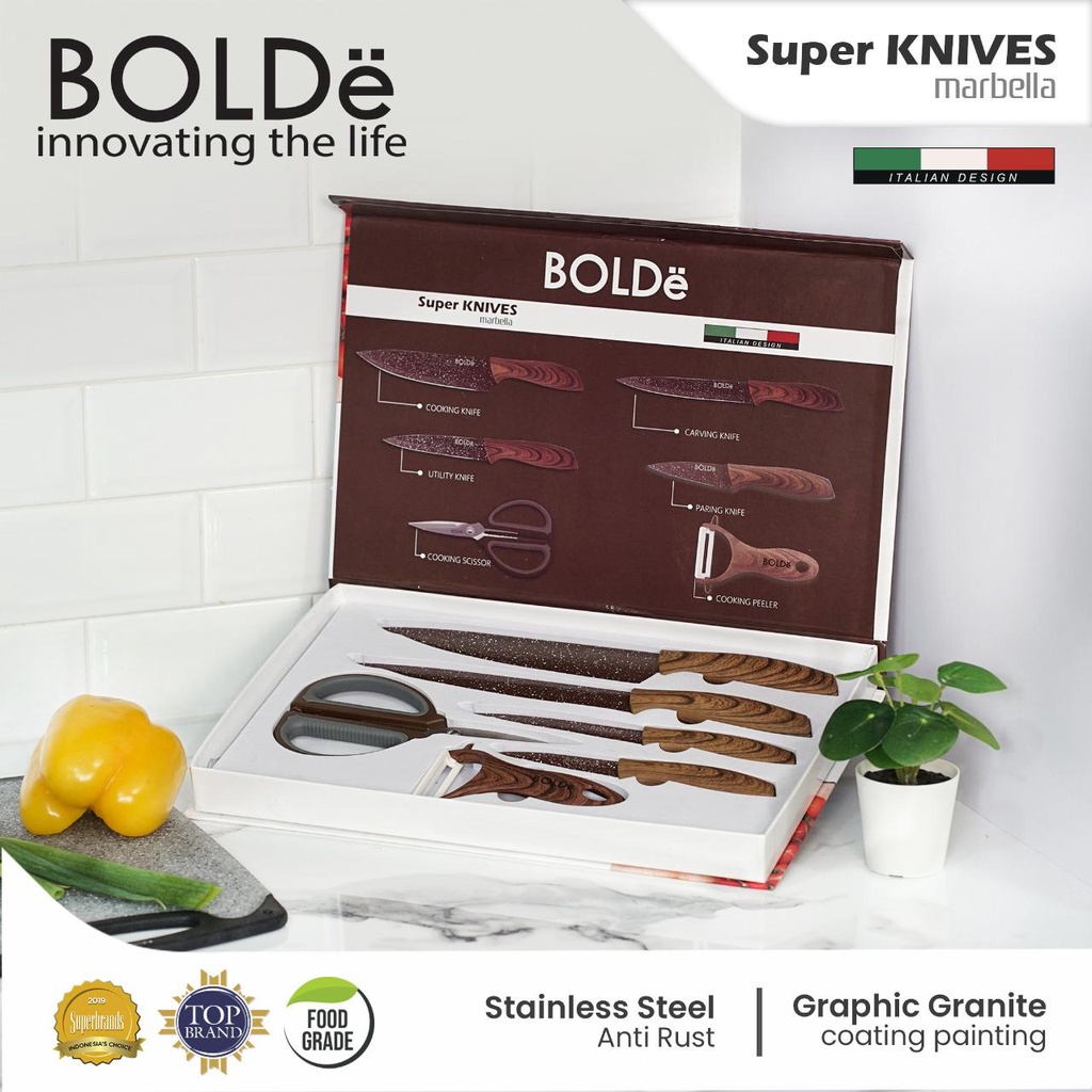 BOLDe Inovasi Global BOLDe Super Knives Marbella