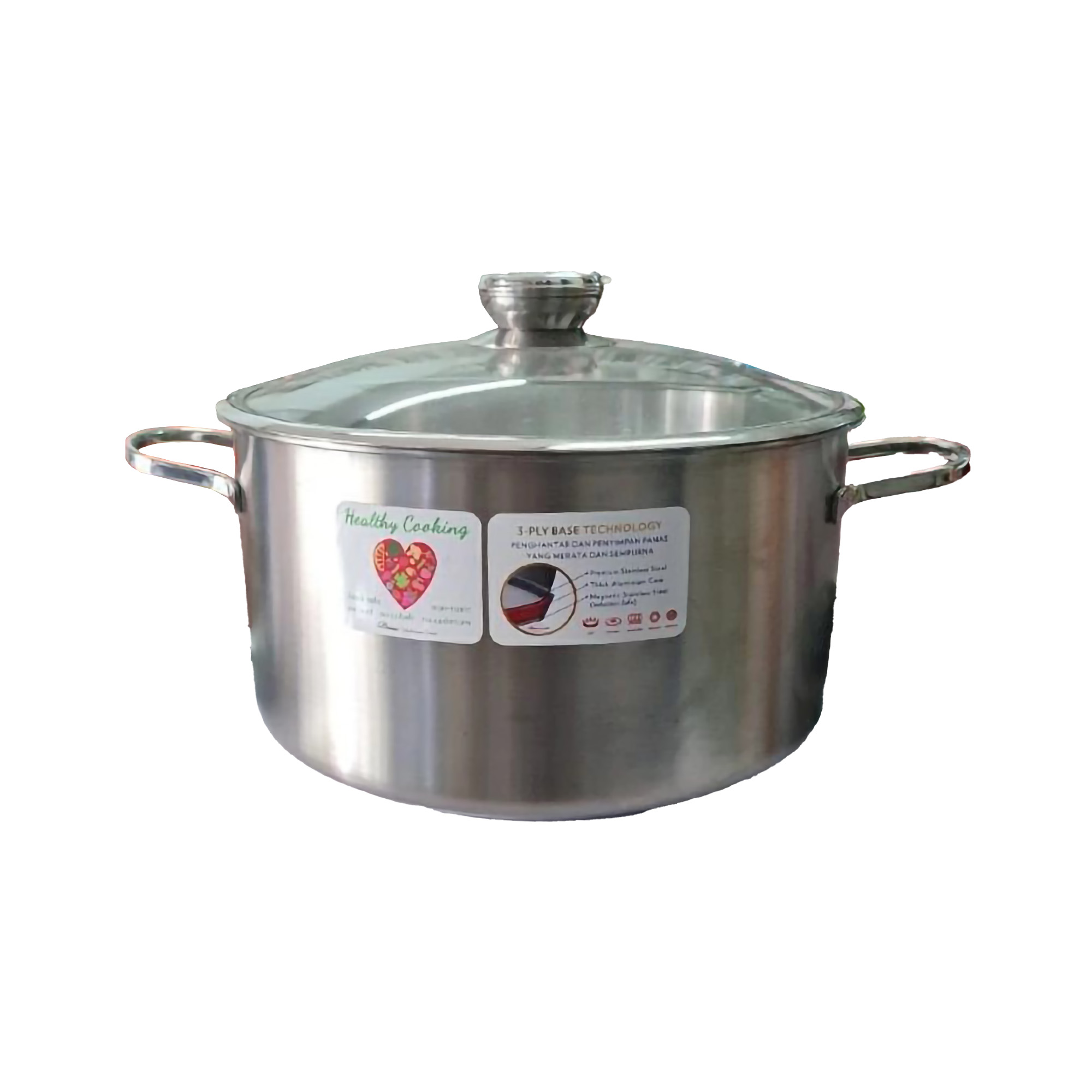 Bima™ ｜ Precious Kitchen Saucepot with Glass Cover 28 cm  ｜ PK11028G