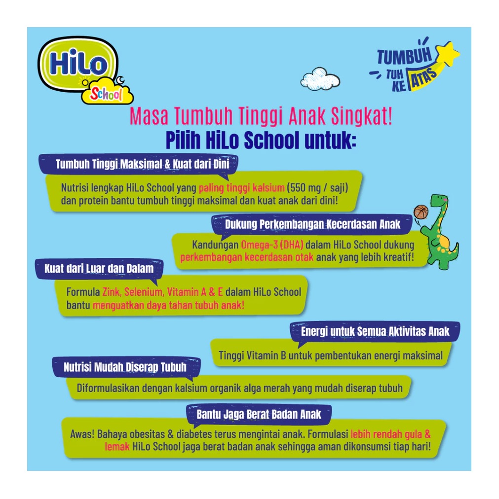 Nutrifood HiLo School Calcium Chocolate