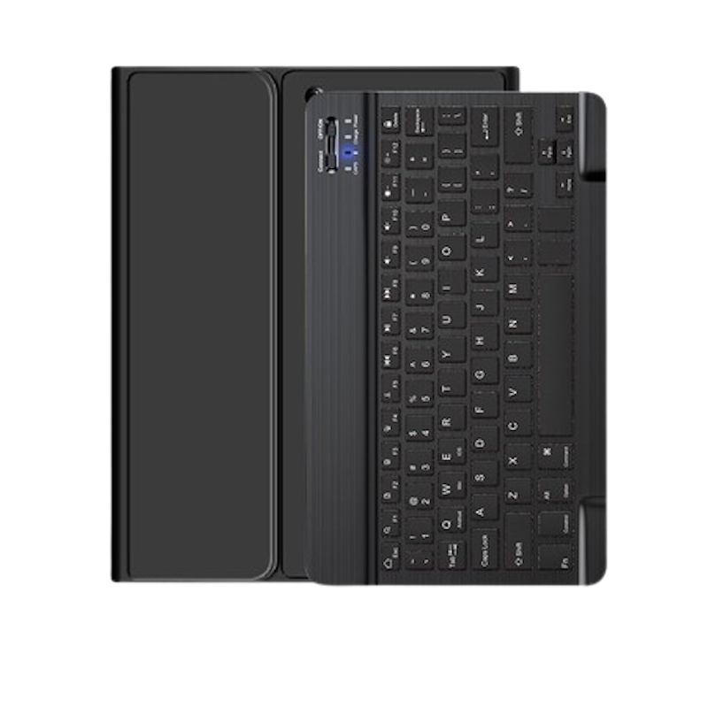Keyboard Magnetic Case For iPad Gen 10th Black