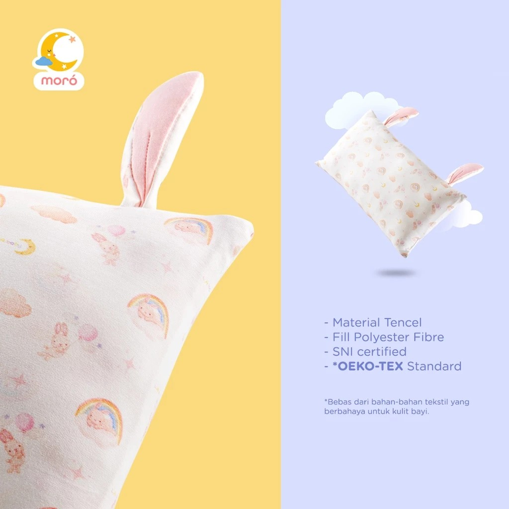  Moro Baby Rabbit Pillow
