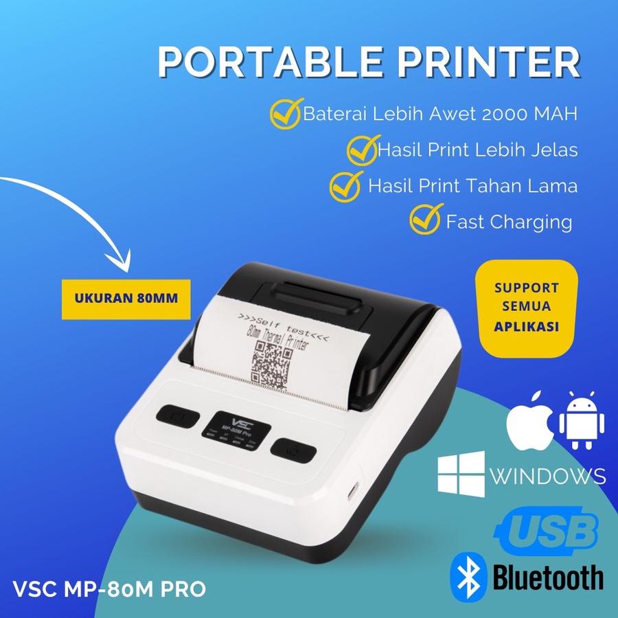 Visi Sukses Cemerlang VSC Mobile Printer   MP-80 PRO